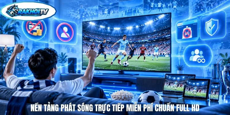Nền tảng phát sóng trực tiếp miễn phí chuẩn Full HD